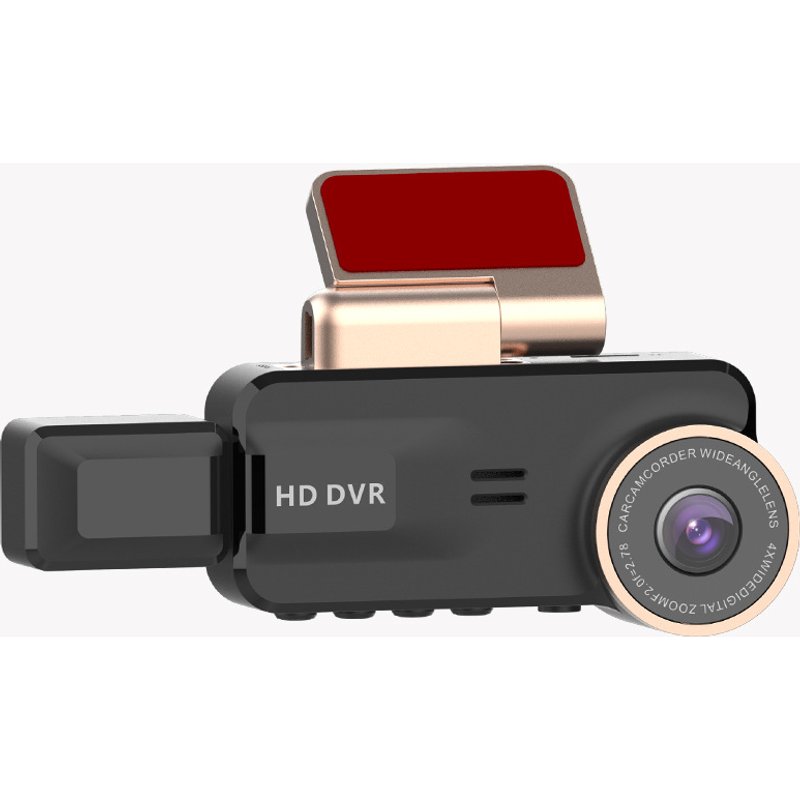 Popular driving recorder 1080p HD night vision dual lens 3.16-inch WiFi mobile phone interconnection recorder GPS