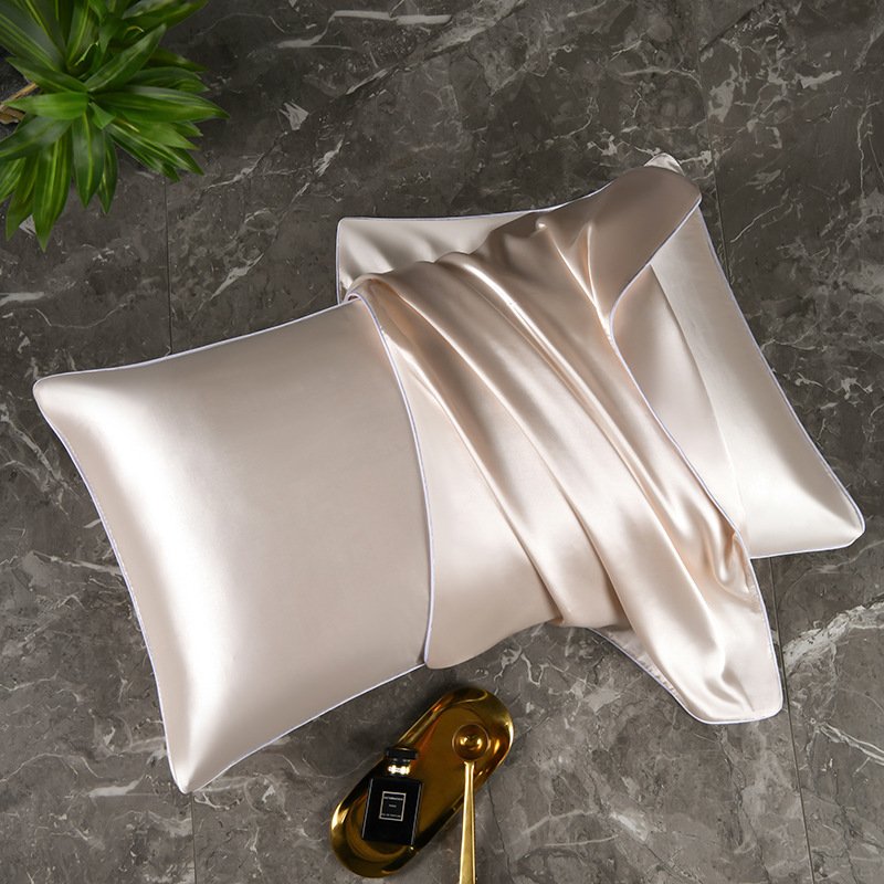 30 Momme Pure Silk Pillowcase - Cooling & Skin-Friendly (Queen/King Size, Hypoallergenic, Hair Care & Anti-Wrinkle)