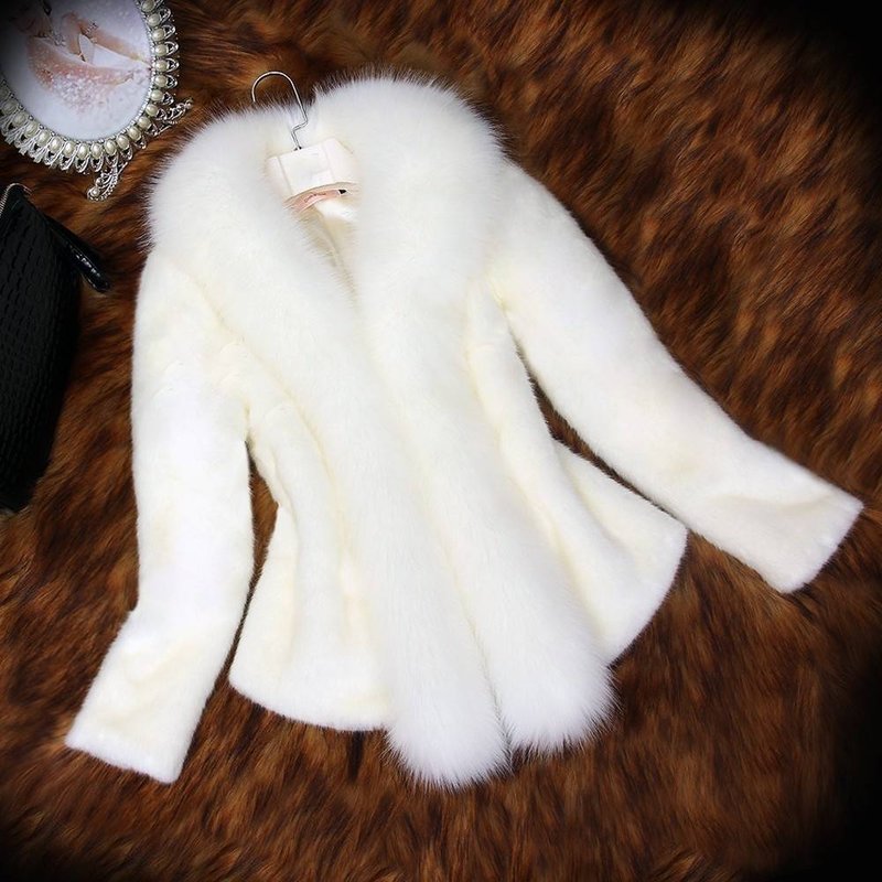 Women's Clothing fur coat women's medium and long mink fur coat short coat