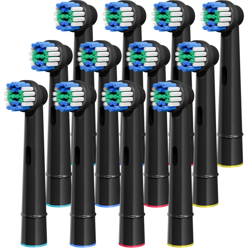 12 Pcs Compatible With Oral B Electric Toothbrush Replacement Brush Heads, Professional Toothbrush Head For 1000/7500/1500/600/650/750/8850/8900/4000