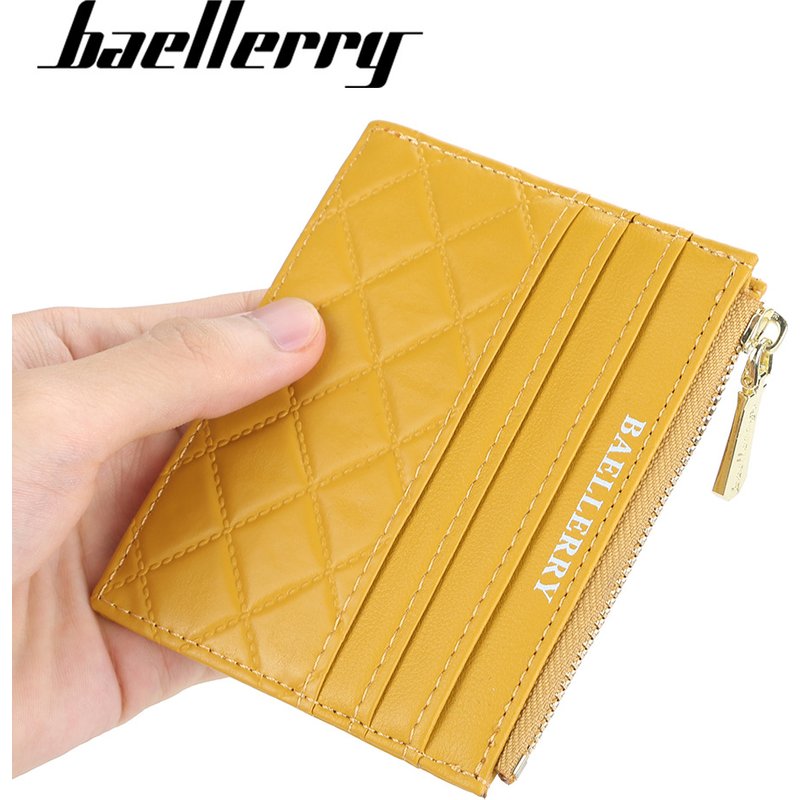 Coin Purses & Holders Ladies Card Holder Version Multi Color Driver's License Card Holder Embossed Thin Zipper Bank Card Holder Wholesale