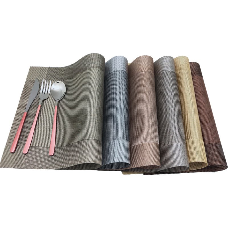 Dining Placemats - Waterproof & Heat-Resistant For Tables & Plates (Elegant Non-Slip Design Set Of 4 Or 6 Premium Home Decor)