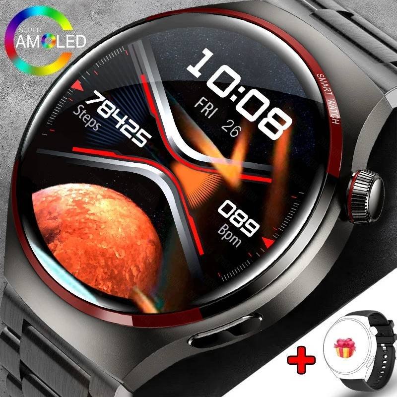 Pour Huawei WATCH 4 PRO Montre Intelligente Hommes Édition Exploration Spatiale Appel Bluetooth GPS NFC Fréquence Cardiaque 100+Sports SmartWatch Pour Hommes Femmes 2024