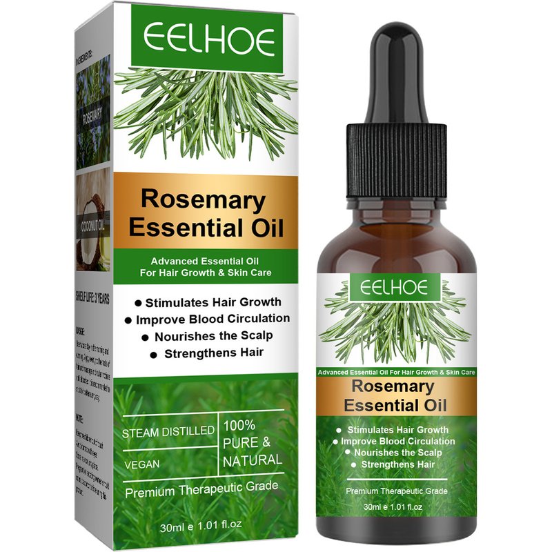 EELHOE-Rosemary Essential Oil Hair Growth Strengthening Hair Treatment Skin Care