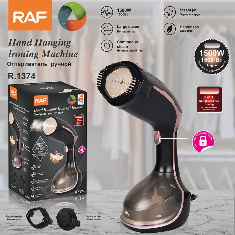 RAF European Standard Cross border Handheld Electric Iron Mini Hanging Hot Dipper Steam Small Household Ig hine