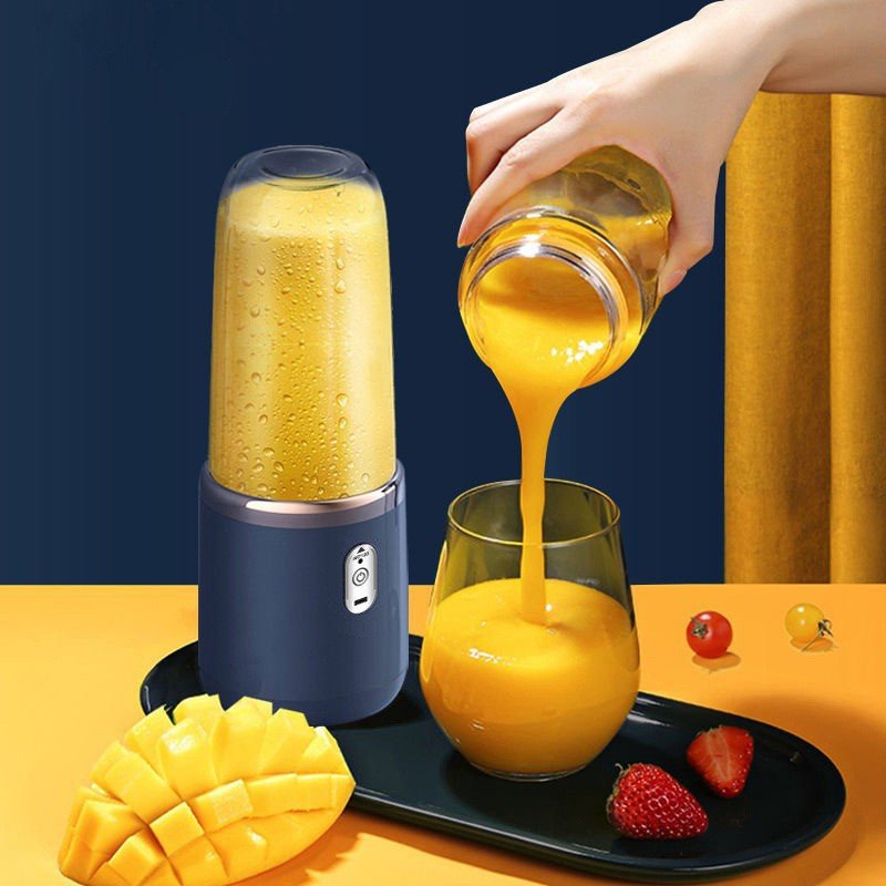 Portable Mini Blender - Wireless Juice Cup For Fruits & Smoothies (Compact & Multi-Functional, Ideal For Travel & Home Use)
