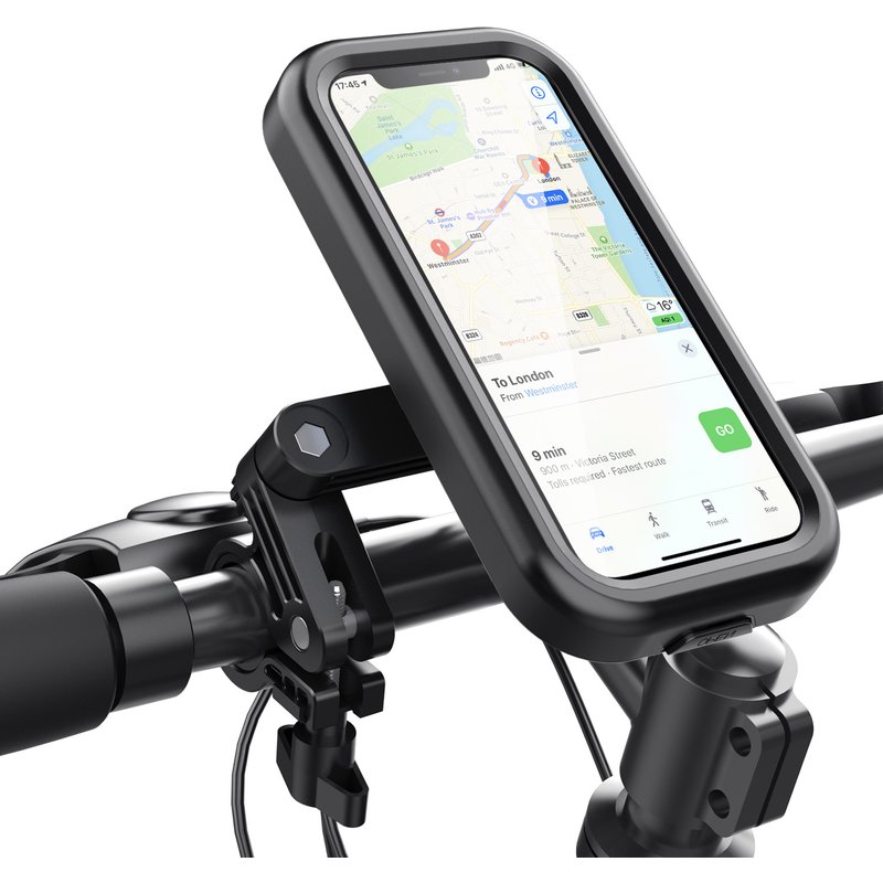 Riding mobile phone waterproof shell bicycle electric car mobile phone bracket takeaway rider mobile phone waterproof shell bracket XK