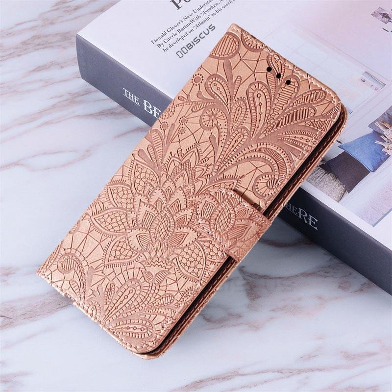 flower Leather Flip Case for OPPO A54S A16 A16S A15 A15S A16K A36 A72 A55 A74 4G 5G A53S A53 2020 Find X3 Neo Lite Coque
