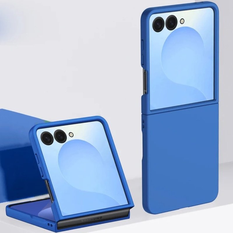 Candy Color Shockproof Cover For Samsung Z Flip 7 FE 6 5 4 3 Flip7 Flip6 Flip5 Flip4 Flip3 5G Protective Hard PC Phone