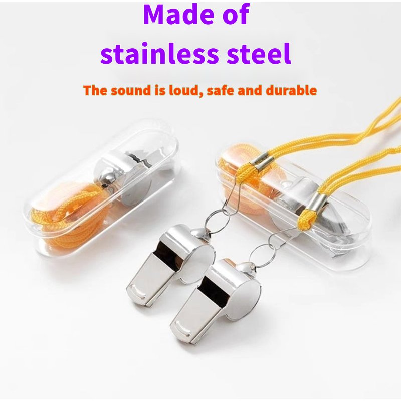 Metal whistle stainless steel whistle gym teacher whistle sport whistle
