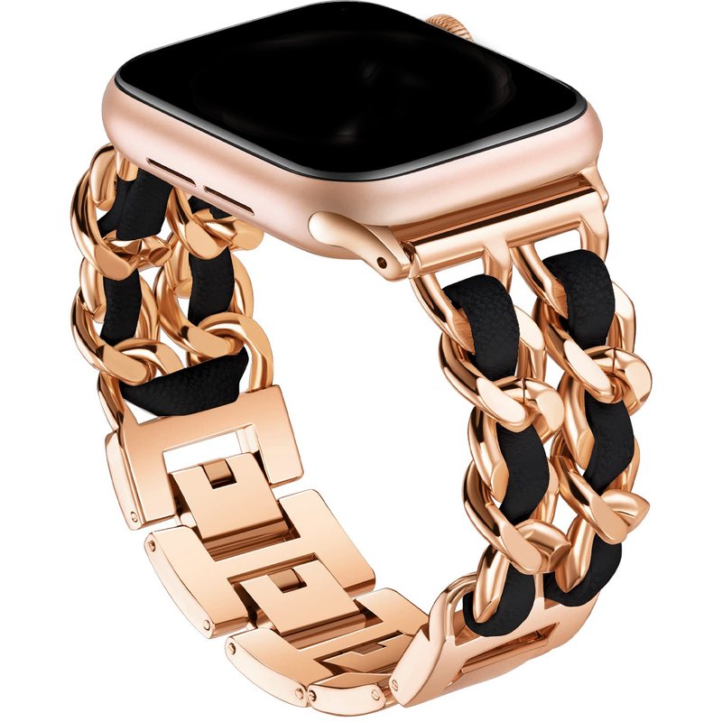 Compatible for Apple Watch Band Jewelry Bracelet Metal Strap Bling for iWatch bands Series Ultra 8 7 6 5 4 3 2 1 SE