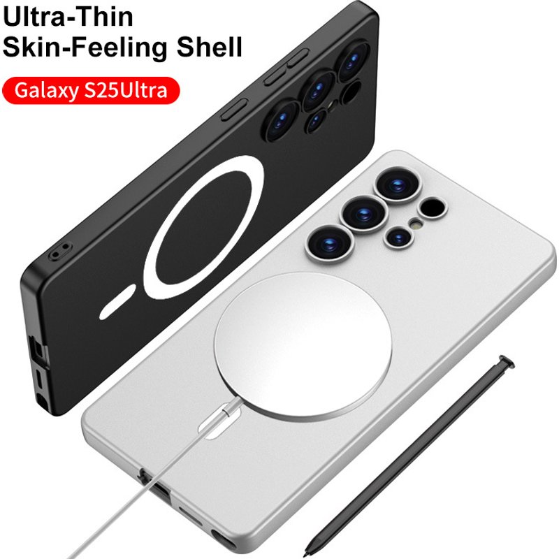 Phone Case mobile phone case ultra thin liquid silicone skin feel soft shell simple wireless charging ring protective cover