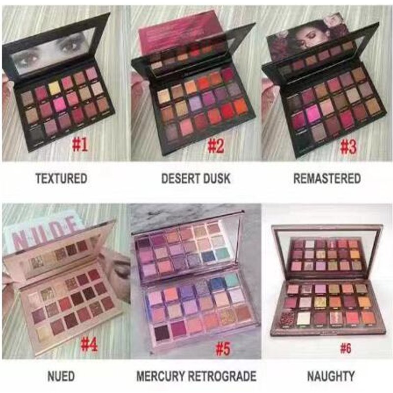 New 18 color Eyeshadow 18 color Rose Pearl Matte Ground Color Eyeshadow Tray makeup set