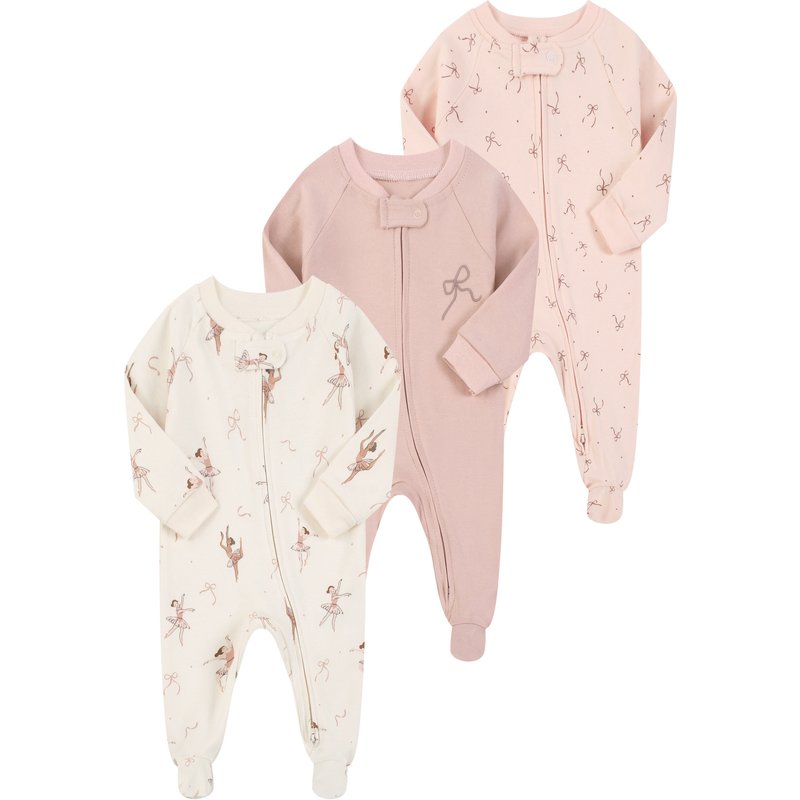 Newborn Baby A Type One Piece Cotton Two Way Zipper Style Boy And Girl Baby Crawling Clothes Spring And Autumn Underwear Romper Long Sleeve