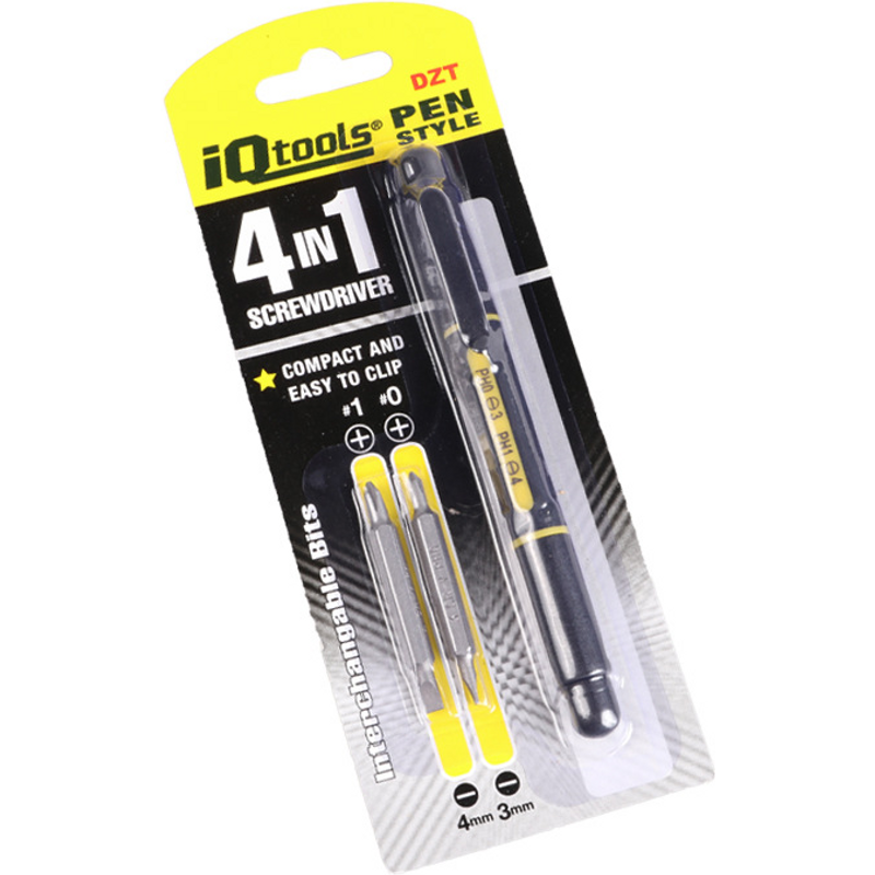 Screwdriver 4 In 1 Manual Screwdriver Combination Tool 4 In 1 Multifunctional Pen Shaped Double Head Screwdriver Combination Screwdriver