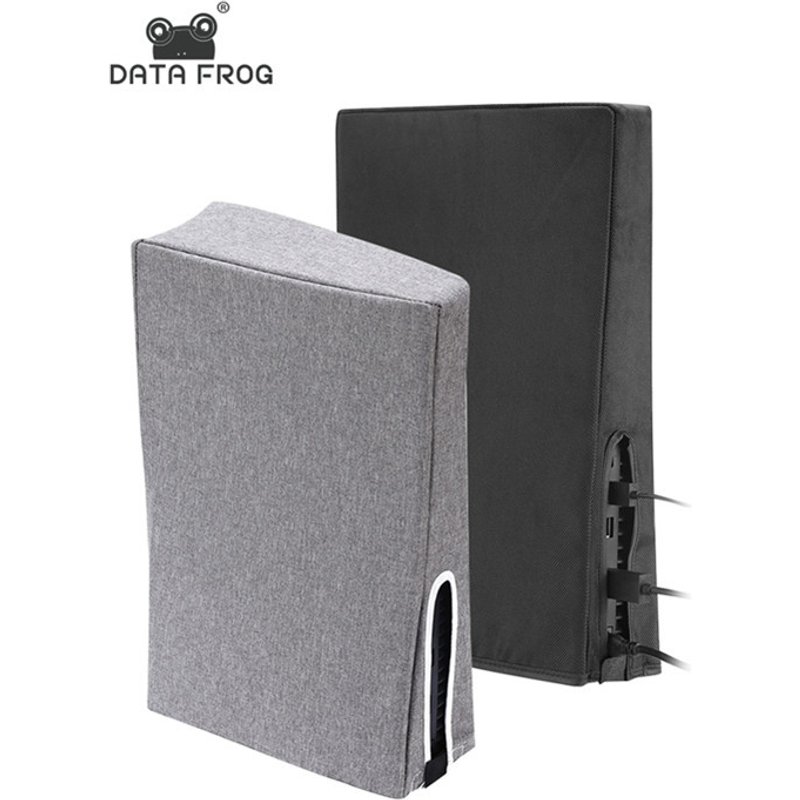 Suitable for gaming slim fit simple version PS5 console scratch and protection cover with dust plug