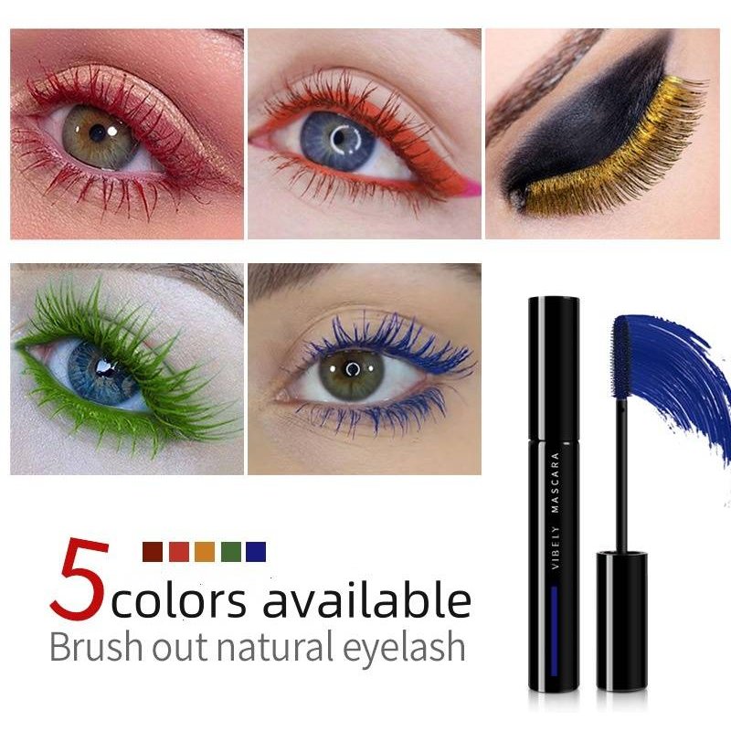 Color Mascara Volumizing Volumizing LengthEning Volumizing Waterproof Mascara 5 Colors