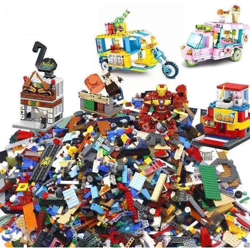 200g Random Loose Building Blocks Set Toys DIY Construction Accessories For Kids Building Block Toy