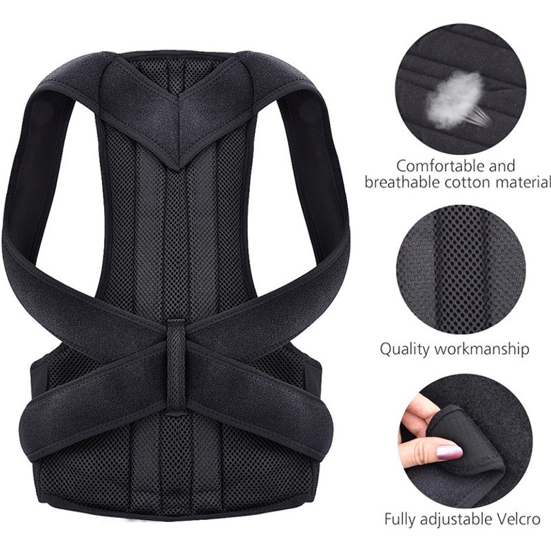 Factory wholesale adult hunchback posture correction belt back fixed correction invisible shoulder shaping posture correction belt