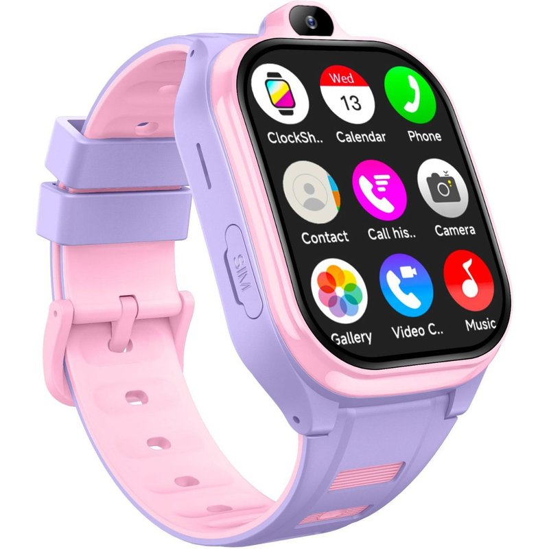 Kids Smart Watch With 4G LTE GPS Tracker Waterproof Video Call Touch Screen For Boys Girls