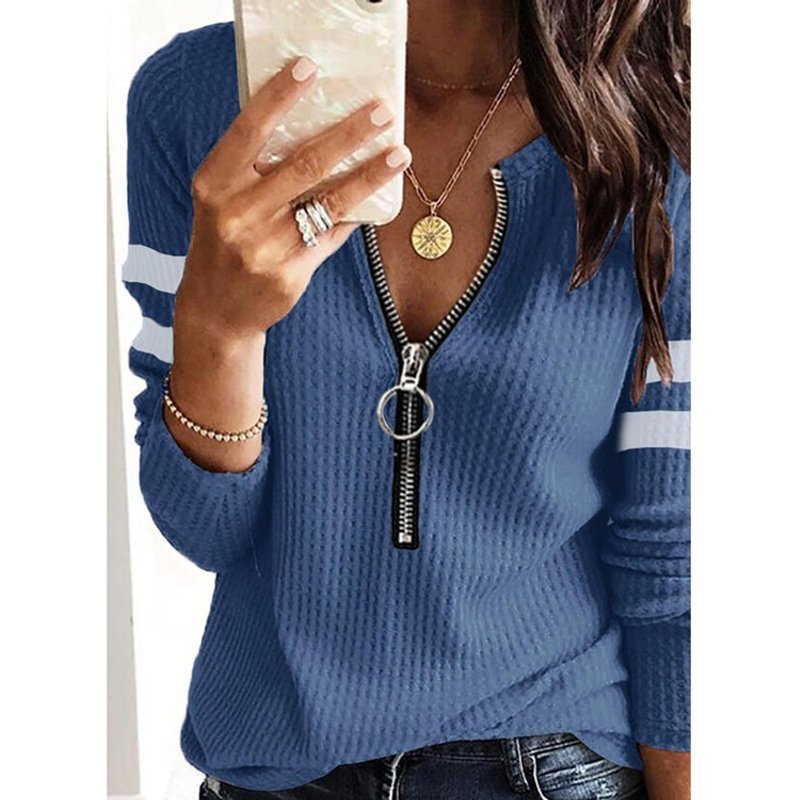 women's hot-selling knitted t-shirts long sleeves