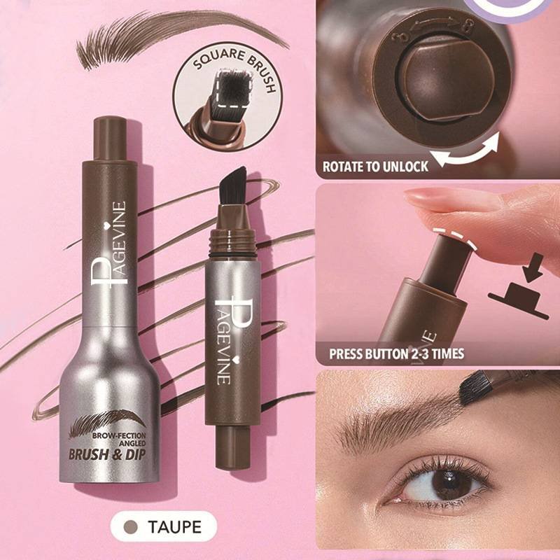 Explosive Eyebrow Cream Large Brush head eyebrow hairline multi-use non-smudging press Wild eyebrow pencil