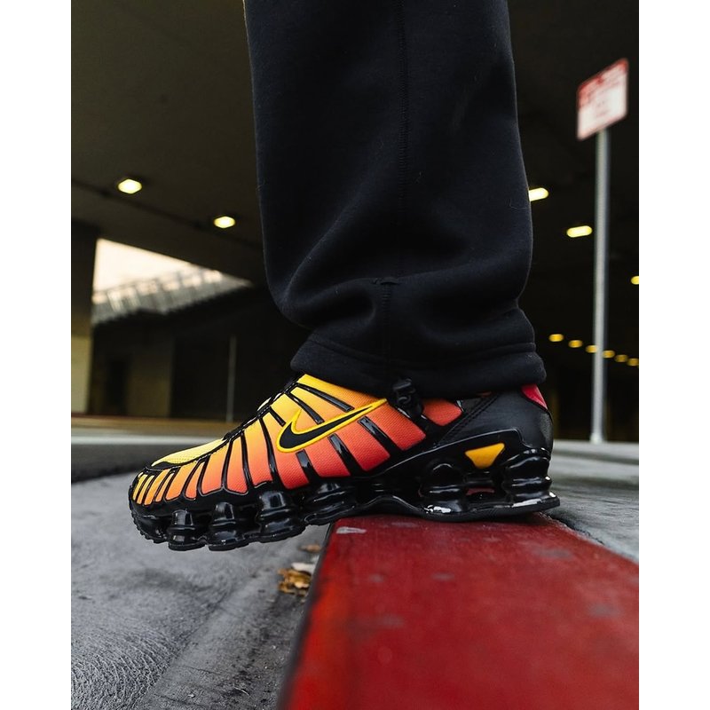 Nike Shox TL Shoes «Sunrise» Black Amarillo Yellow AV3595-004