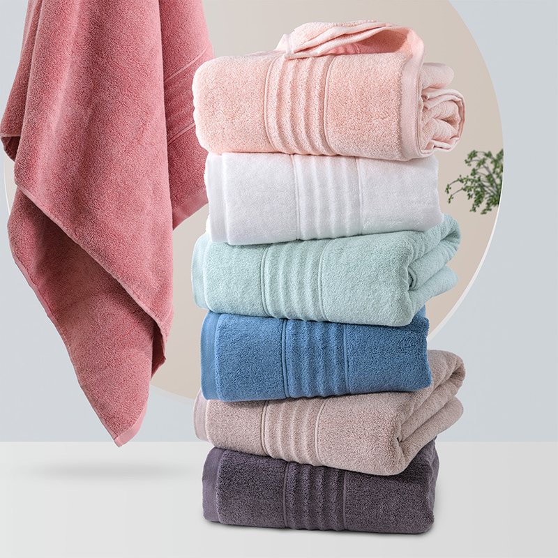 Bath Towel Pure Cotton Large Bath Towel Thickened Cotton Soft Absorbent