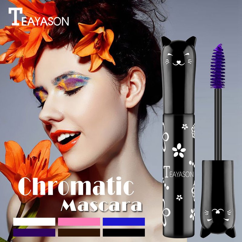 Mascara Colored Eyes Makeup Best Natural Hypoallergenic Primer Waterproof Fast Dry Eyelashes Lengthening Curling party birthday woman girl gift