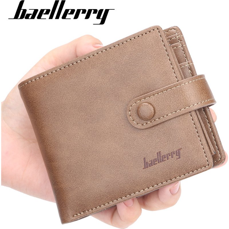Baellerry Wallet 2023 New Product Launch Fashion Classic Coin Purse Multi-functional Retro Card Holder Pu Wallet