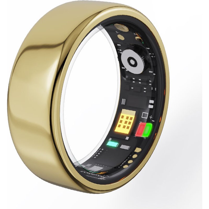 R11M Smart Ring - Bluetooth Health Tracker With Heart Rate, Blood Oxygen, Sleep & Step Monitoring Waterproof & Camera Control