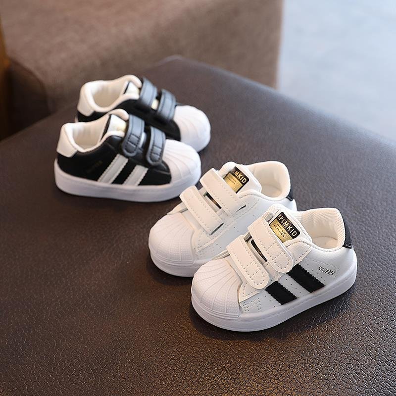 Baby Shoes Toddler Shoes Soft Sole Baby Spring And Autumn Shell Toe Boys And Girls Shoes Infant Sneakers Children's Single Shoes