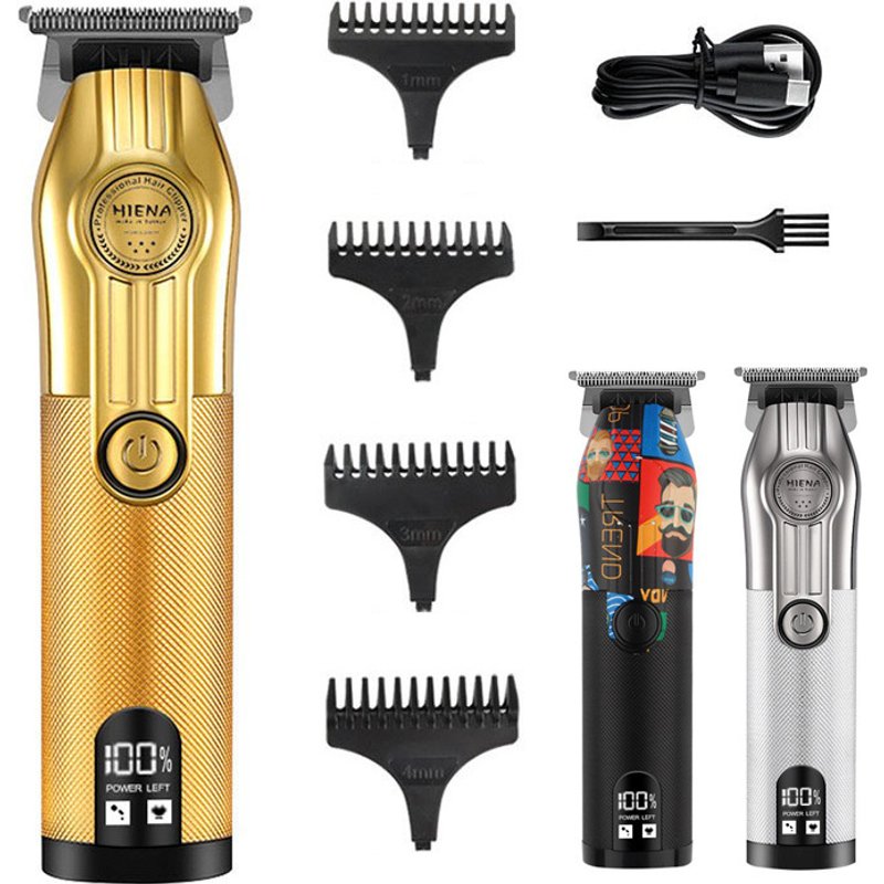 hair clipper shaving digital display engraving hair clippers electric hair clippers rechargeable electric hair clippers barber shop set