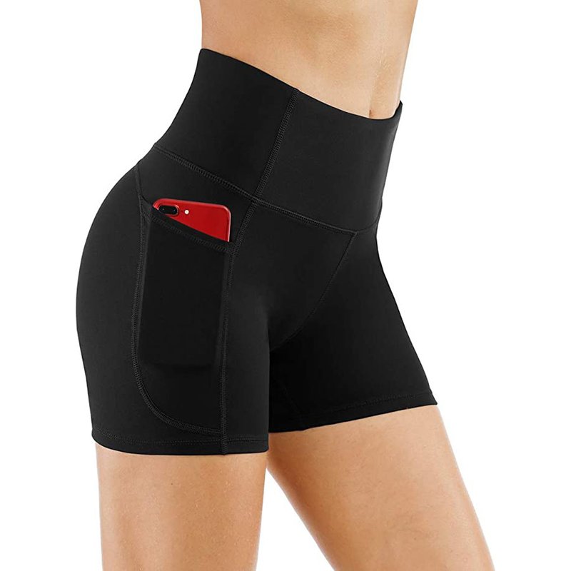 New Women's Shorts Yoga Fitness Sports Running Tight Shorts
