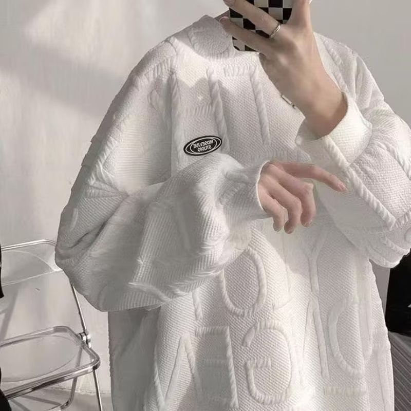 Man's Clothing Design Sense Hoodie Men Fashion Top Instagram Fashion Brand High Street Loose Coat