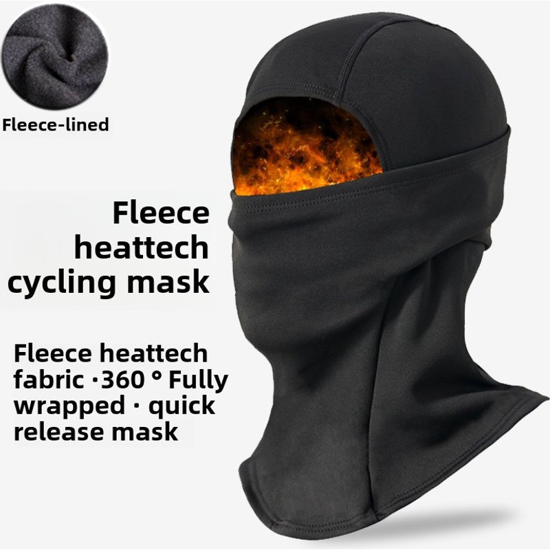 Winter Ski Balaclava: Warm Outdoor Windproof Hat for Men & Women, Cold-Protective Motorcycle & Cycling Mask