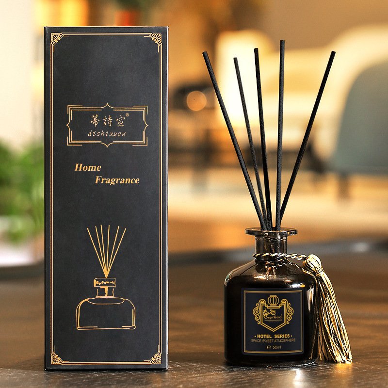 Fire Free Aromatherapy Tassel Hotel Room Incense Volatile Stick Essential Oil Ornaments Toilet Deodorant Indoor