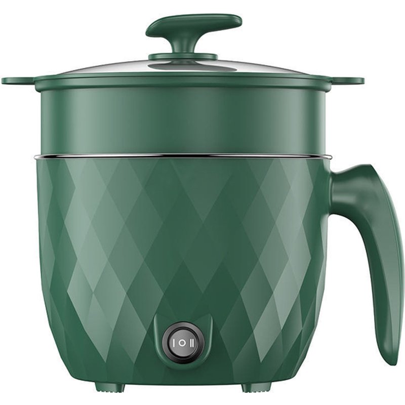 Mini Electric Rice Cooker Multifunction Cooking pots Hotpot 1.8L Non-stick Household 1-2 Person Cooking Appliances 220V EU Plug