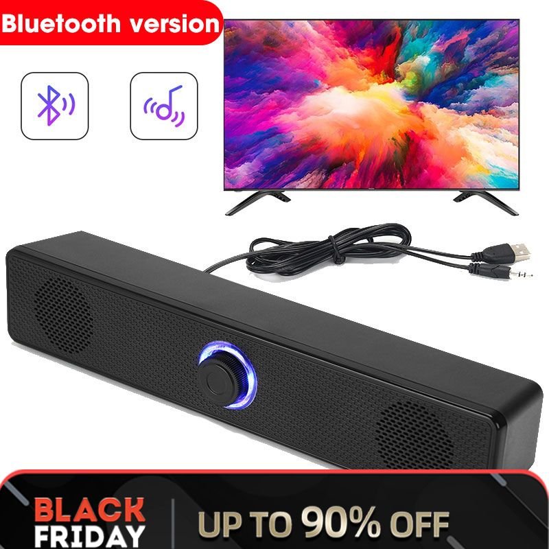 Home Theater Sound System Bluetooth 4D Surround Computer Speaker For TV Soundbar Box Subwoofer Stereo
