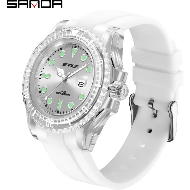 SANDA 2023 New Casual Women's Watch Waterproof Fashion Quartz Watch Women's Watch Women's Clock Relogio Femino