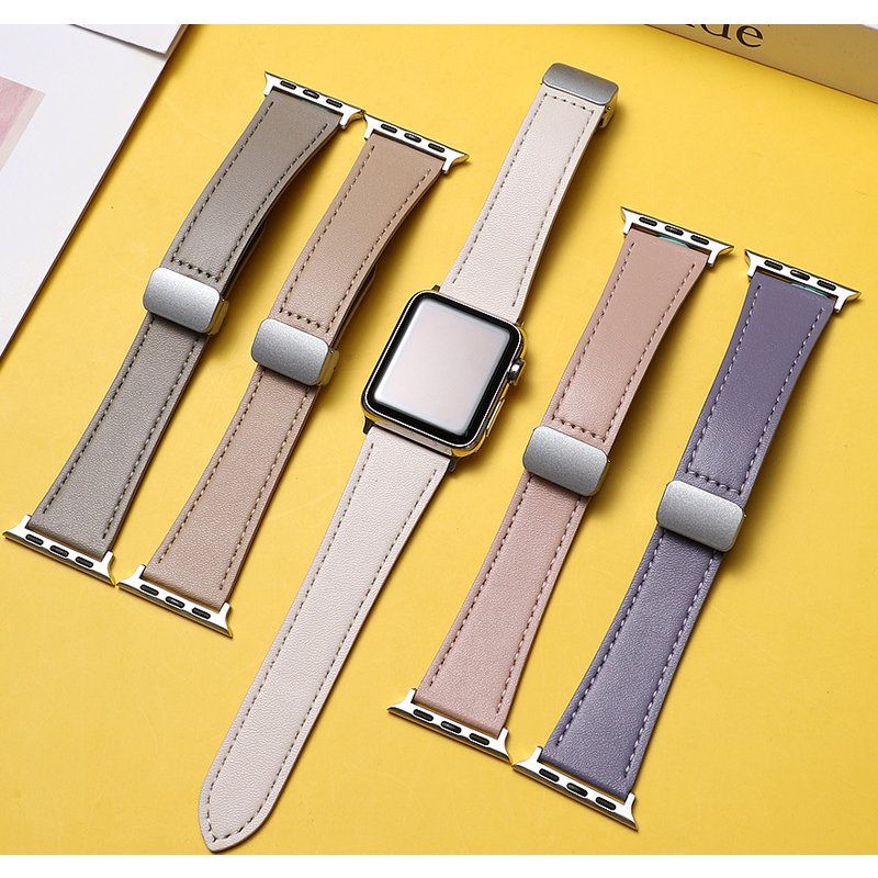 Applicable Smart Watch with iPhone Watch 8 Magnetic Folding Buckle Samsung Huawei Strap