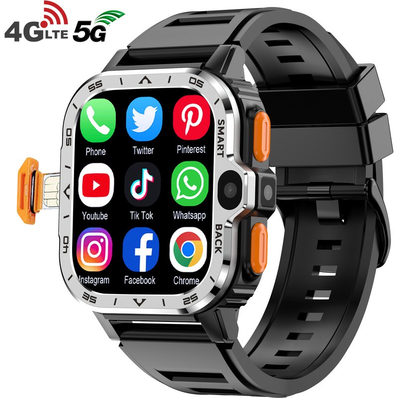 Valdus PGD Android Smart Watch Men GPS 16G/64G ROM Storage HD Dual Camera NFC 2G 4G SIM Card WIFI Wireless Fast Internet