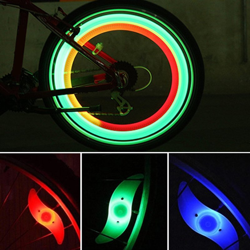 Kaou Mountain Road Bike Bicycle Wheel Spokes LED Decoration Light Lamp