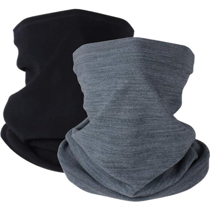 Winter face mask neck gaiter face mask scarf windproof suitable for skiing, fishing, hiking cycling