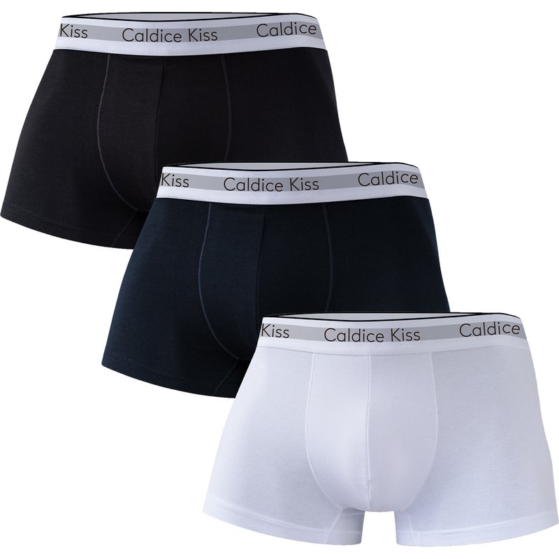 New Men's Underwear Boxer Briefs Breathable Cotton Caldice Kiss Belt Boxer Shorts