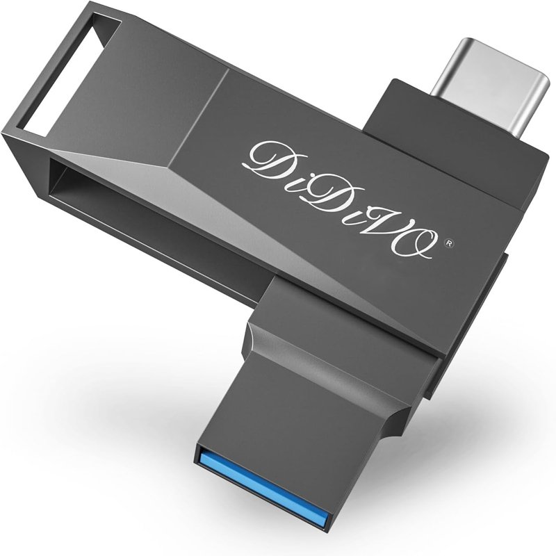 USB C Flash Drive 2-in-1 OTG USB 3.0 Thumb Drive Dual USB C Memory Stick High Speed Jump Drive Photo Stick for Phone PC MacBook Laptop Transfer Data