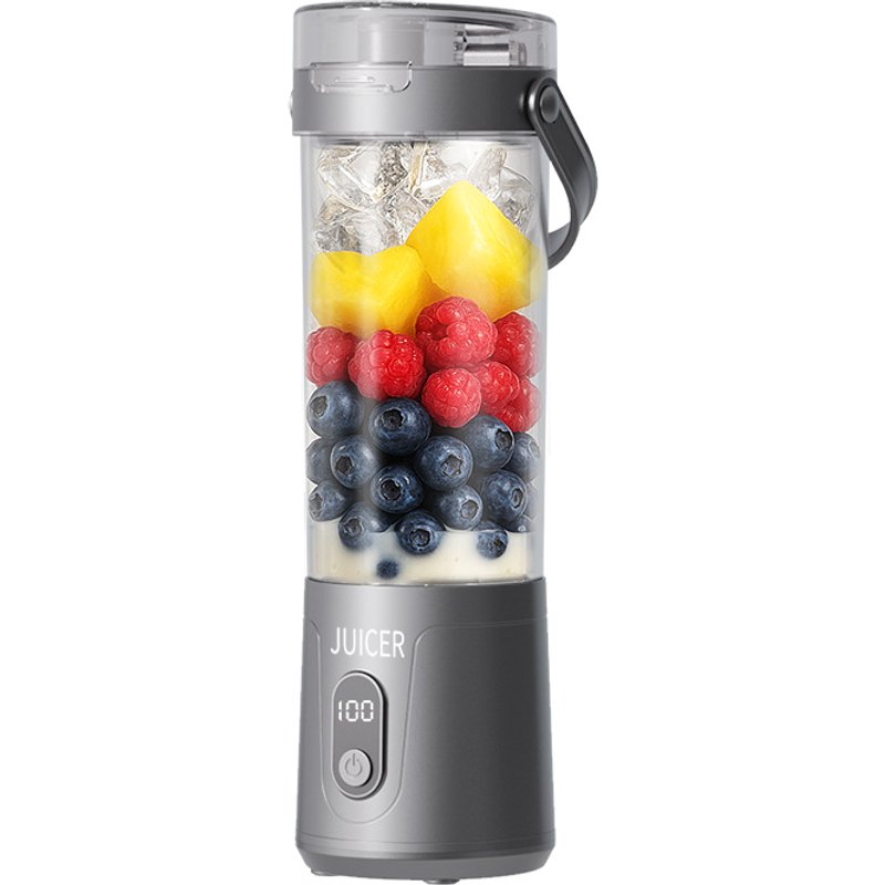 2024 Cordless Portable Blender 500ml | BPA-Free Travel Smoothie Maker | 18oz Personal Blender W/ Dishwasher-Safe Cup | Gym & Office Essential