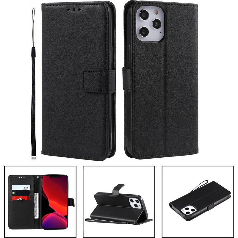 Leather Flip Wallet Case For iPhone 11 12 Pro Max 12 Mini X XS Max XR 6 6S 7 8 Plus SE 2020 5 SE 5 Stand Funda Protect C