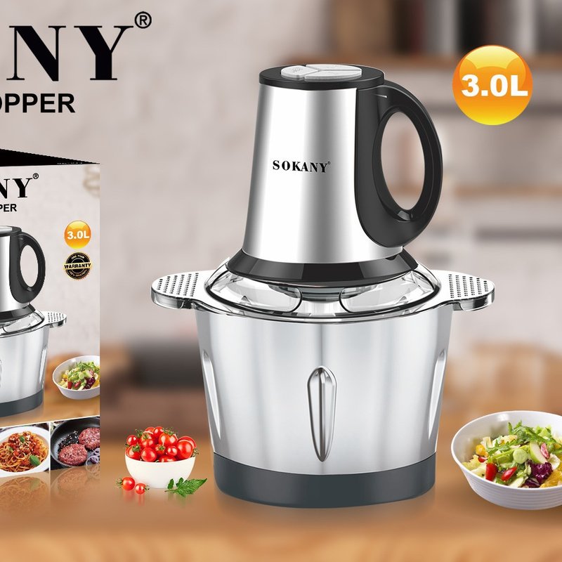 European Standard Blender 3L Electric Home Kitchen Multi Function Food Processor Blender