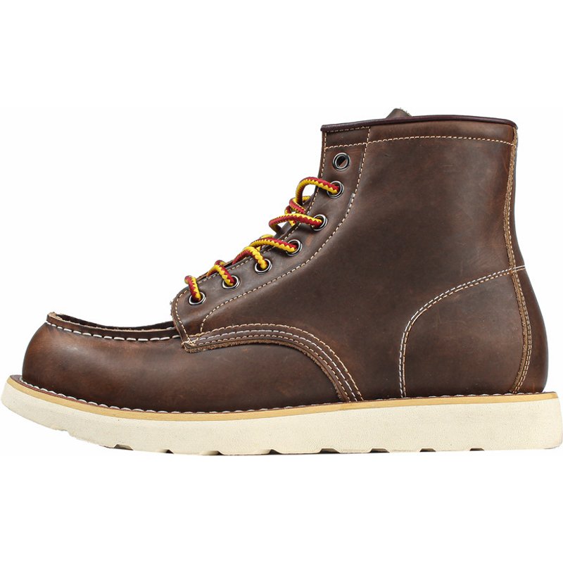 European Warm Series American Style 875 Martin For Men, Mark Head Work Boots, Casual Crazy Horse Leather Men's Boots